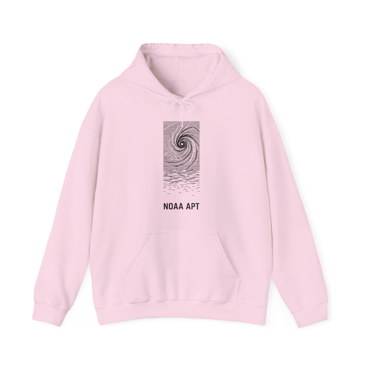 One Weather Image Reconstructed Progressively from Received Scan Lines Hoodie