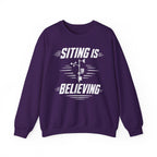 Siting Is Believing Crewneck