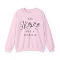 The Horizon Has a Schedule Crewneck