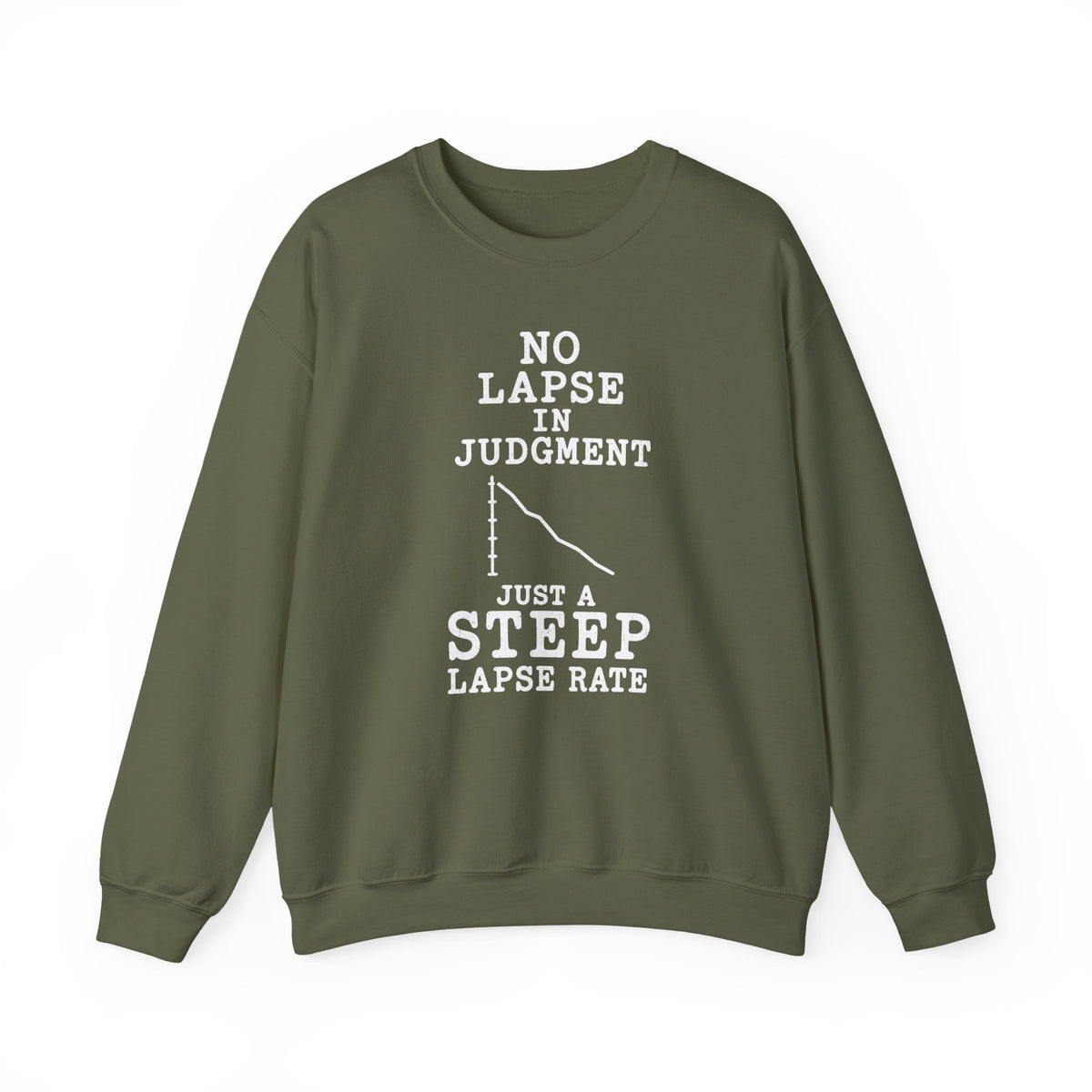 No Lapse in Judgment Just a Steep Lapse Rate Crewneck