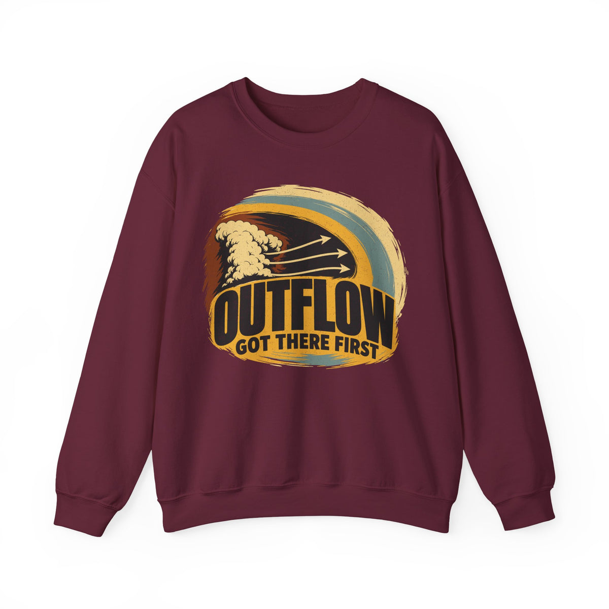 Outflow Got There First Crewneck
