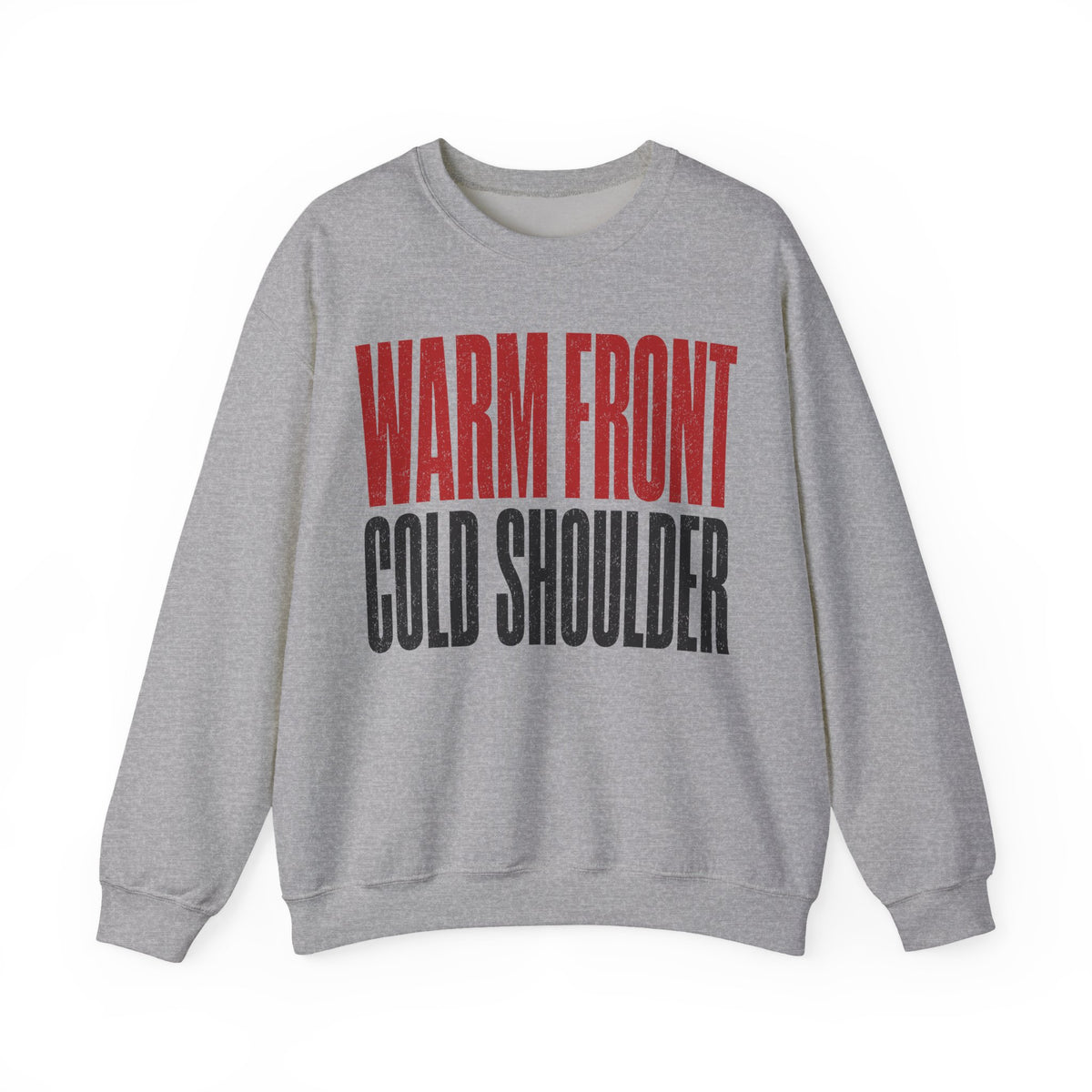 Warm Front Cold Shoulder Crewneck