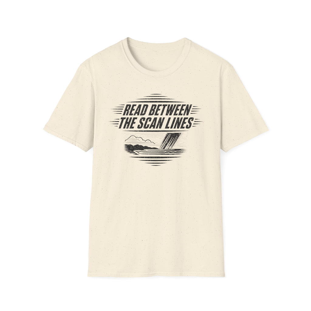 Read Between the Scan Lines T-Shirt