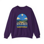Follow the Trace Respect the Place Crewneck