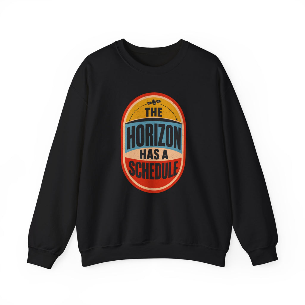 The Horizon Has a Schedule Crewneck