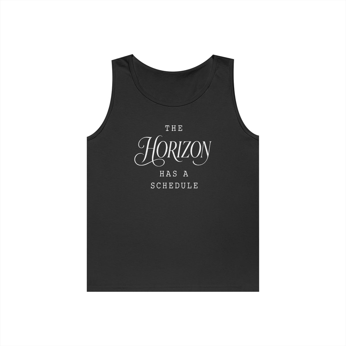 The Horizon Has a Schedule Tank Top
