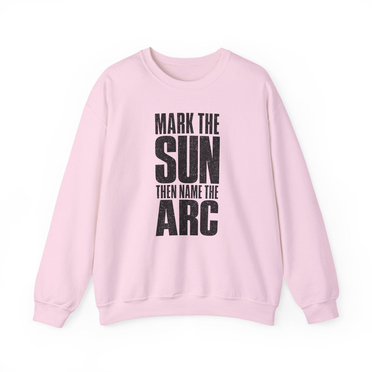 Mark the Sun Then Name the Arc Crewneck