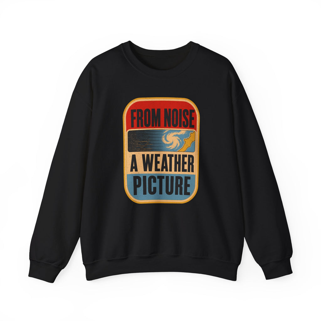 From Noise, a Weather Picture Crewneck