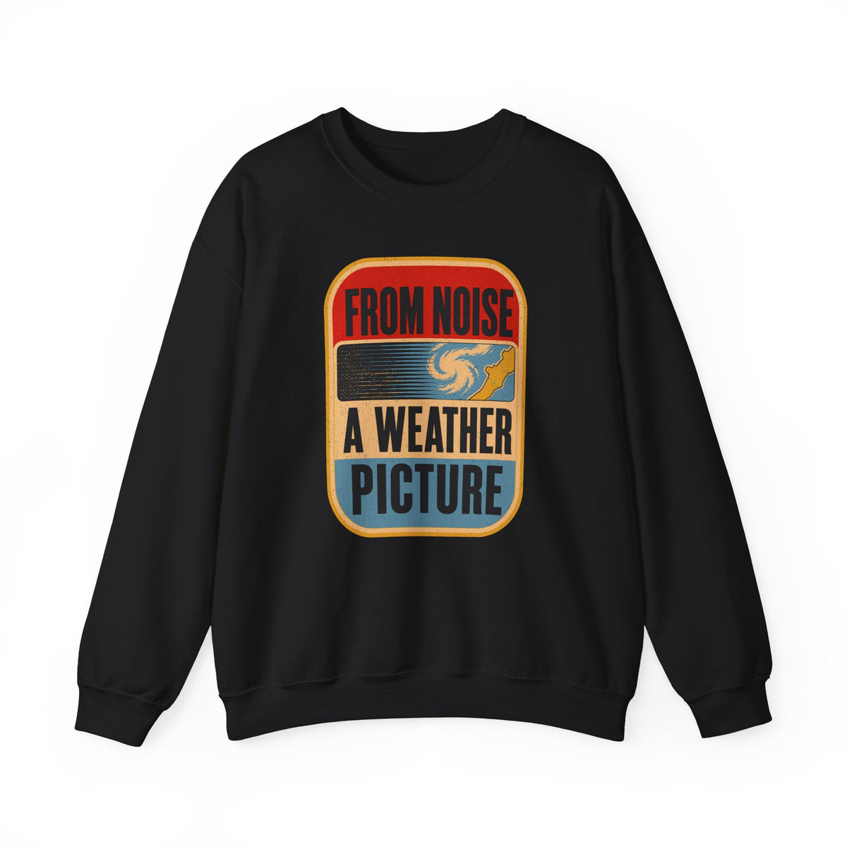From Noise, a Weather Picture Crewneck