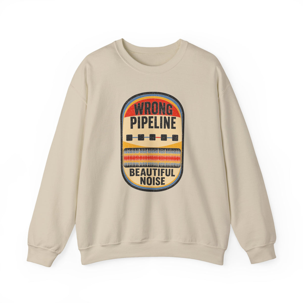 Wrong Pipeline Beautiful Noise Crewneck