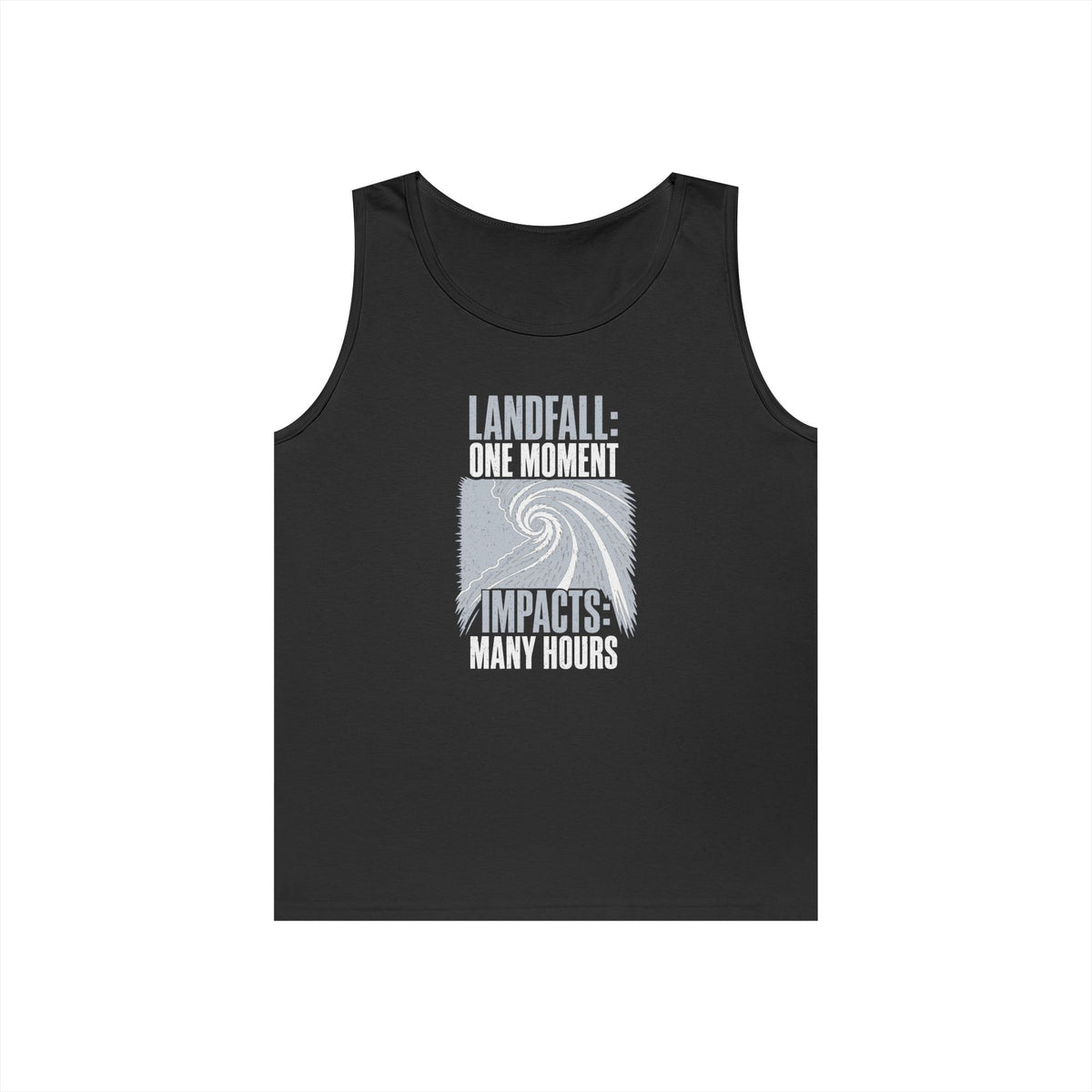 Landfall One Moment Impacts Many Hours Tank Top