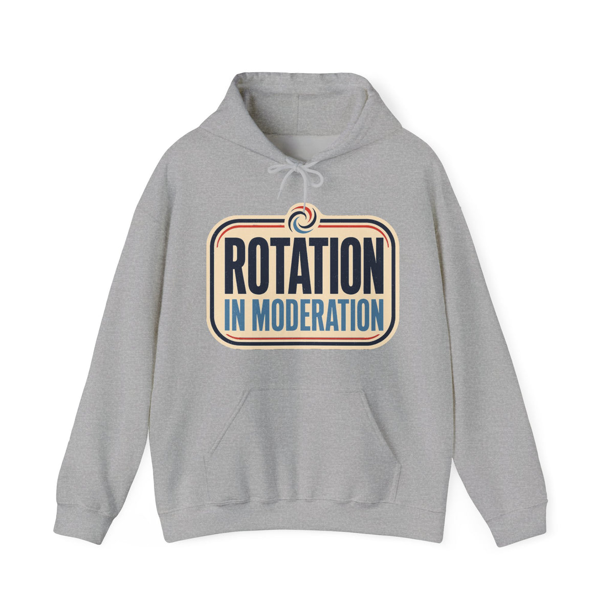 Rotation in Moderation Hoodie