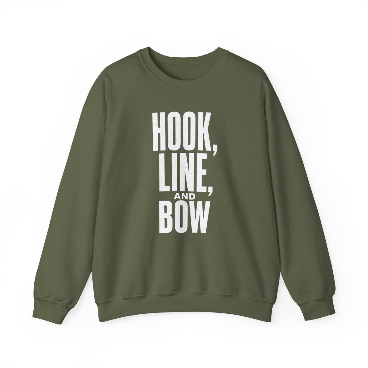 Hook, Line, and Bow Crewneck