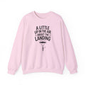 A Little Up in the Air About the Landing Crewneck