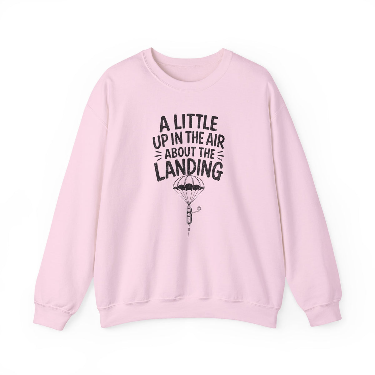 A Little Up in the Air About the Landing Crewneck