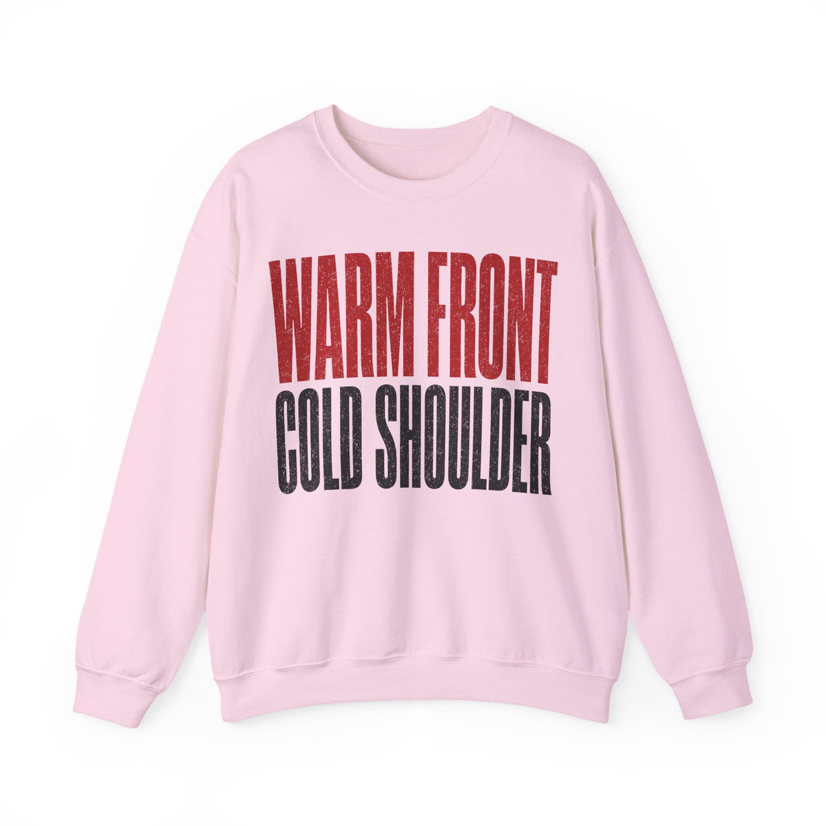 Warm Front Cold Shoulder Crewneck