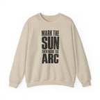 Mark the Sun Then Name the Arc Crewneck