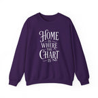 Home Is Where the Chart Is Crewneck
