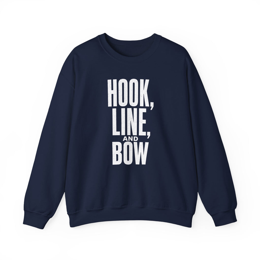 Hook, Line, and Bow Crewneck