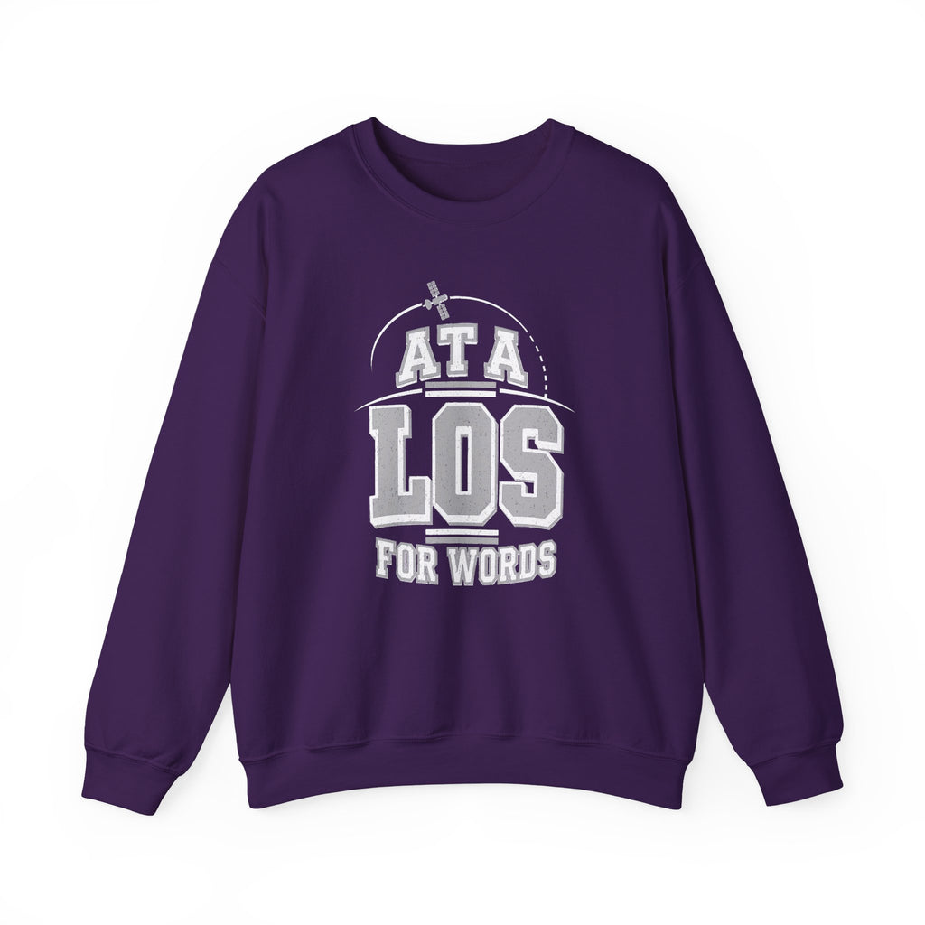 At a LOS for Words Crewneck