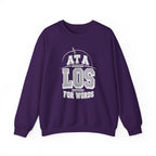 At a LOS for Words Crewneck
