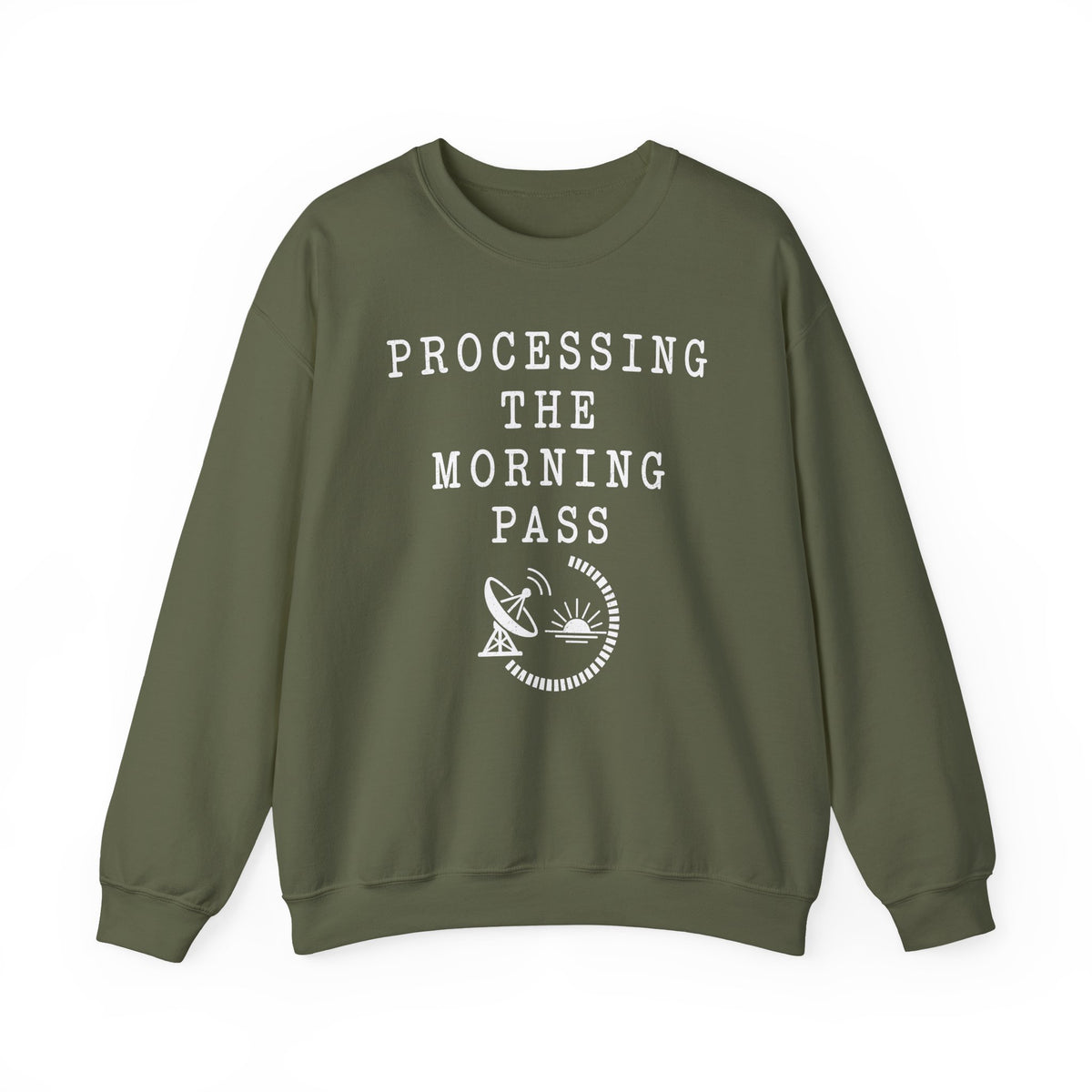 Processing the Morning Pass Crewneck