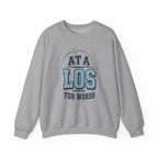 At a LOS for Words Crewneck