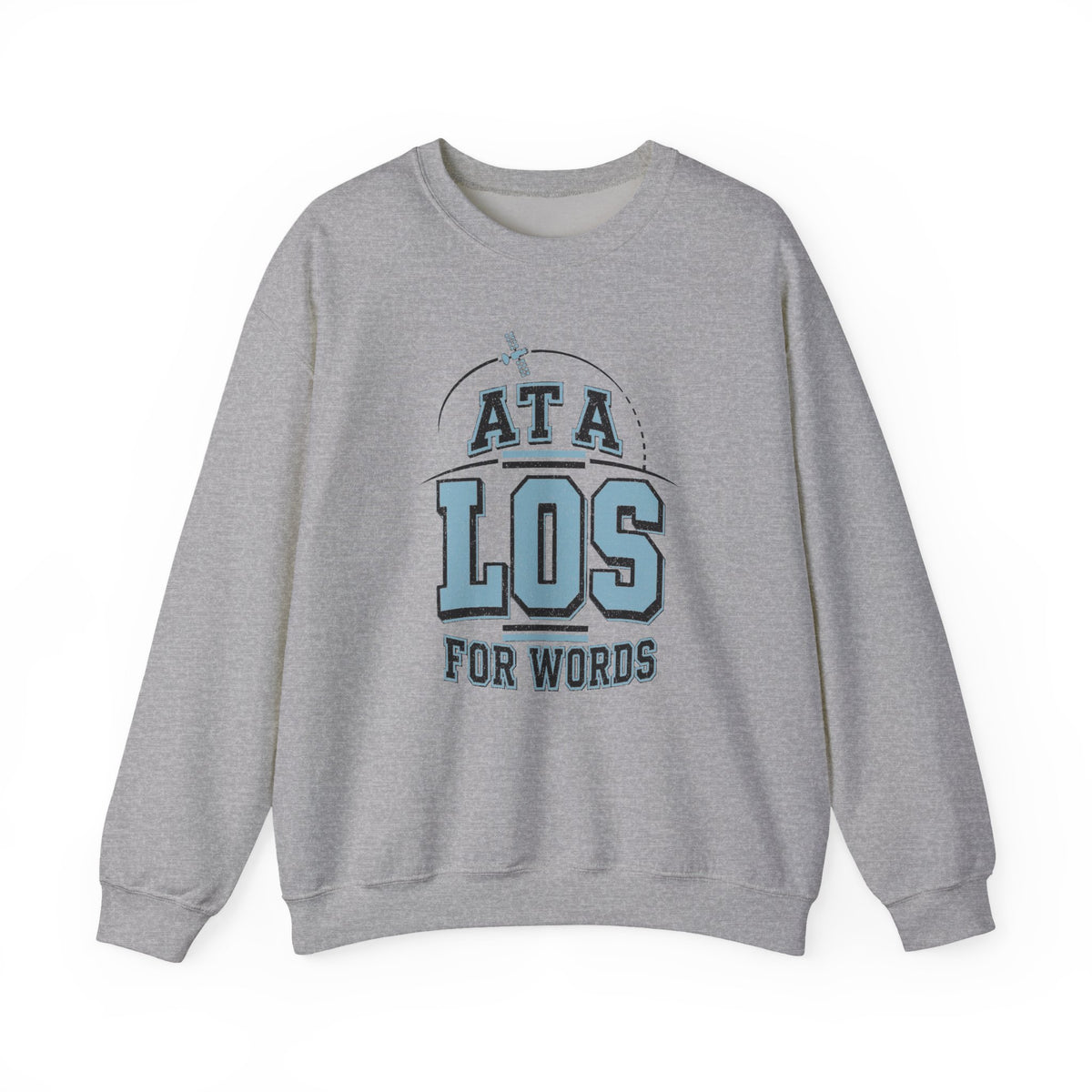At a LOS for Words Crewneck