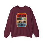 From Noise, a Weather Picture Crewneck