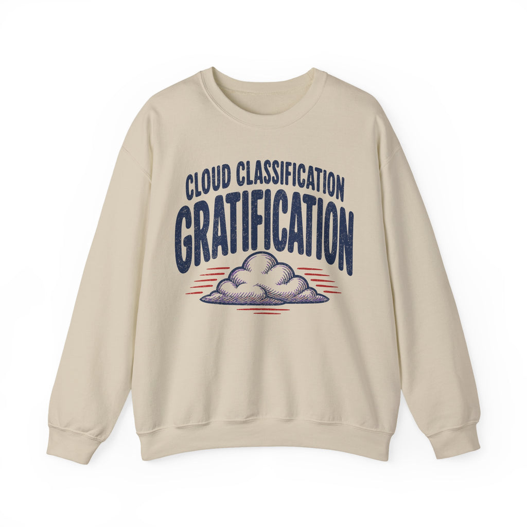 Cloud Classification Gratification Crewneck
