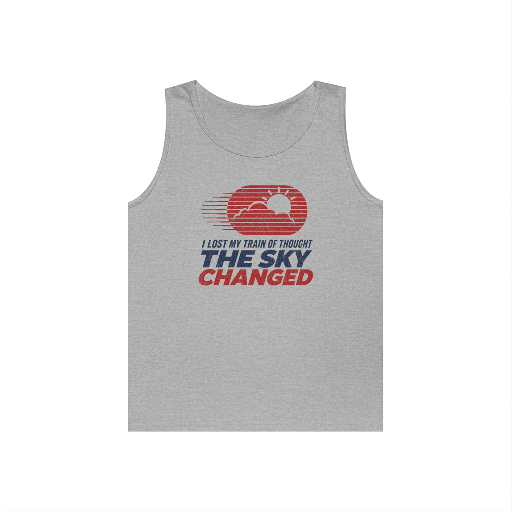 I Lost My Train of Thought The Sky Changed Tank Top