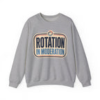 Rotation in Moderation Crewneck