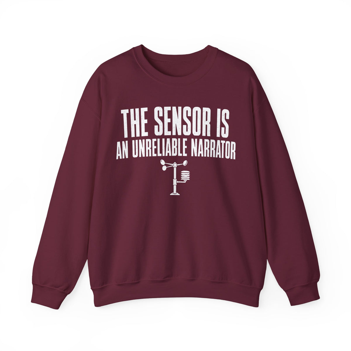 The Sensor Is an Unreliable Narrator Crewneck