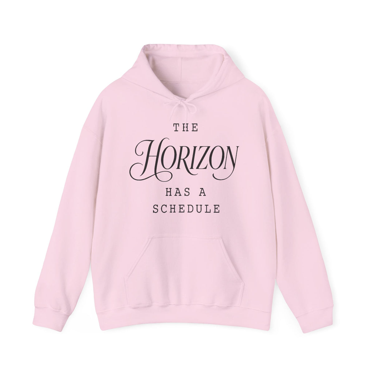 The Horizon Has a Schedule Hoodie