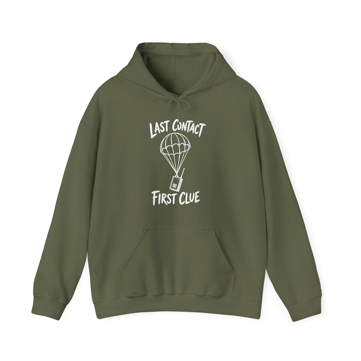 Last Contact First Clue Hoodie