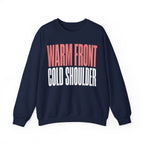 Warm Front Cold Shoulder Crewneck