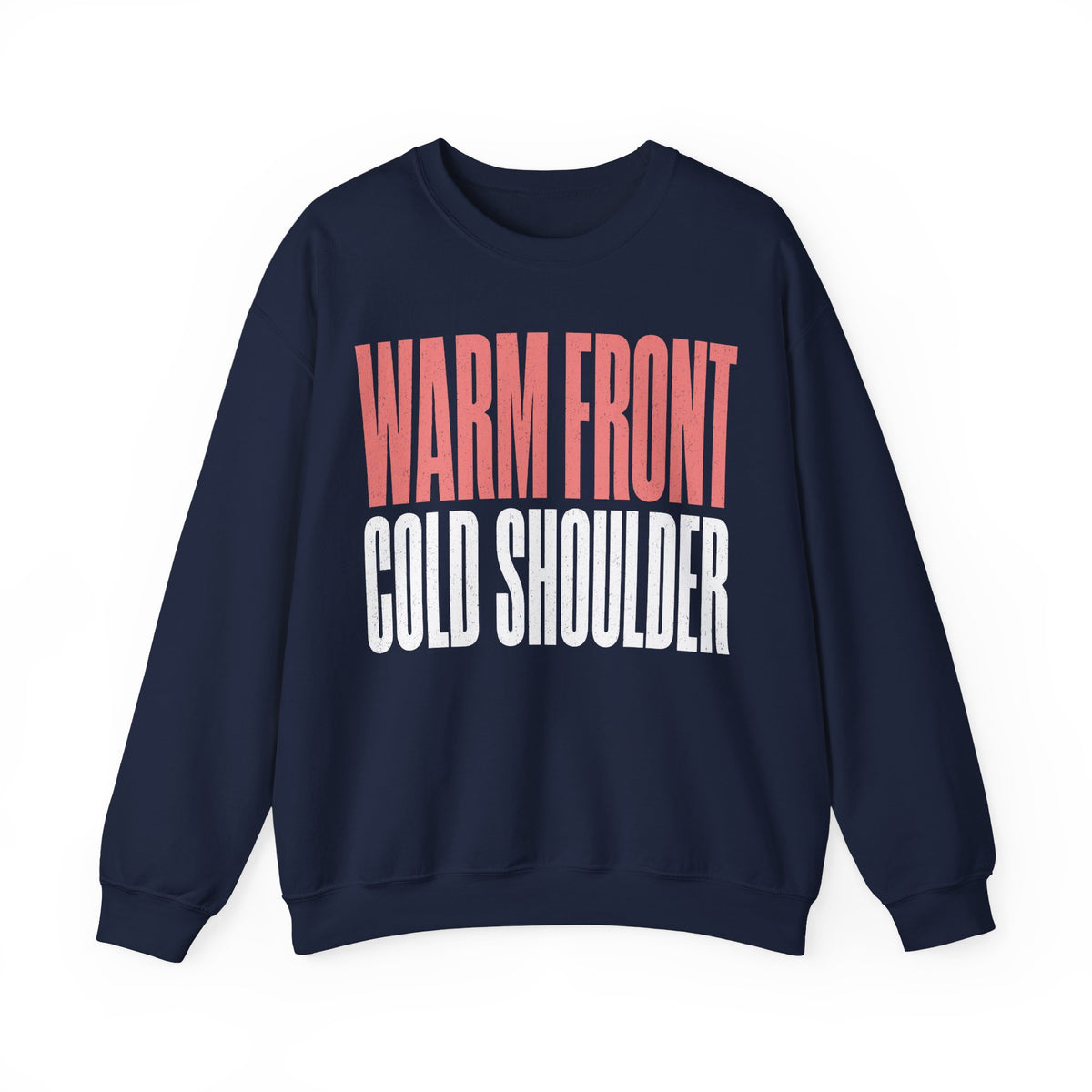 Warm Front Cold Shoulder Crewneck