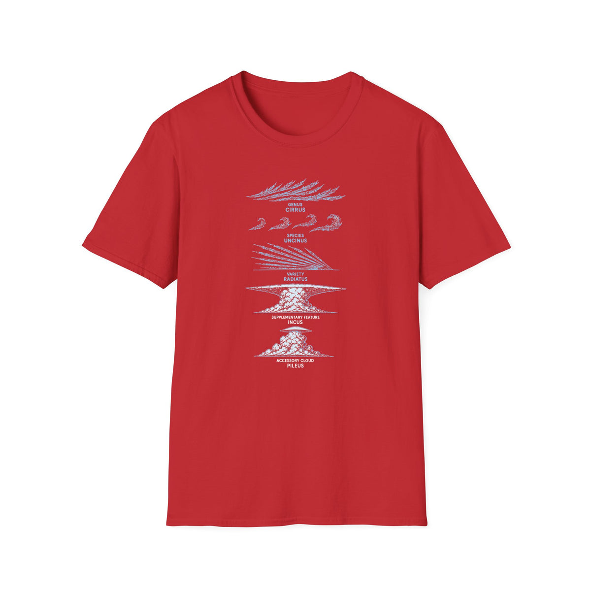 Cloud Description Levels T-Shirt