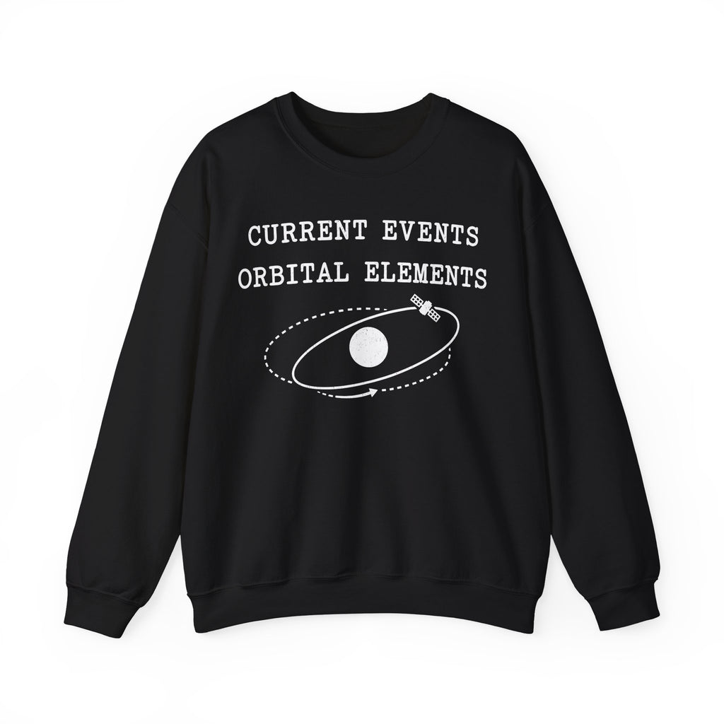 Current Events Orbital Elements Crewneck