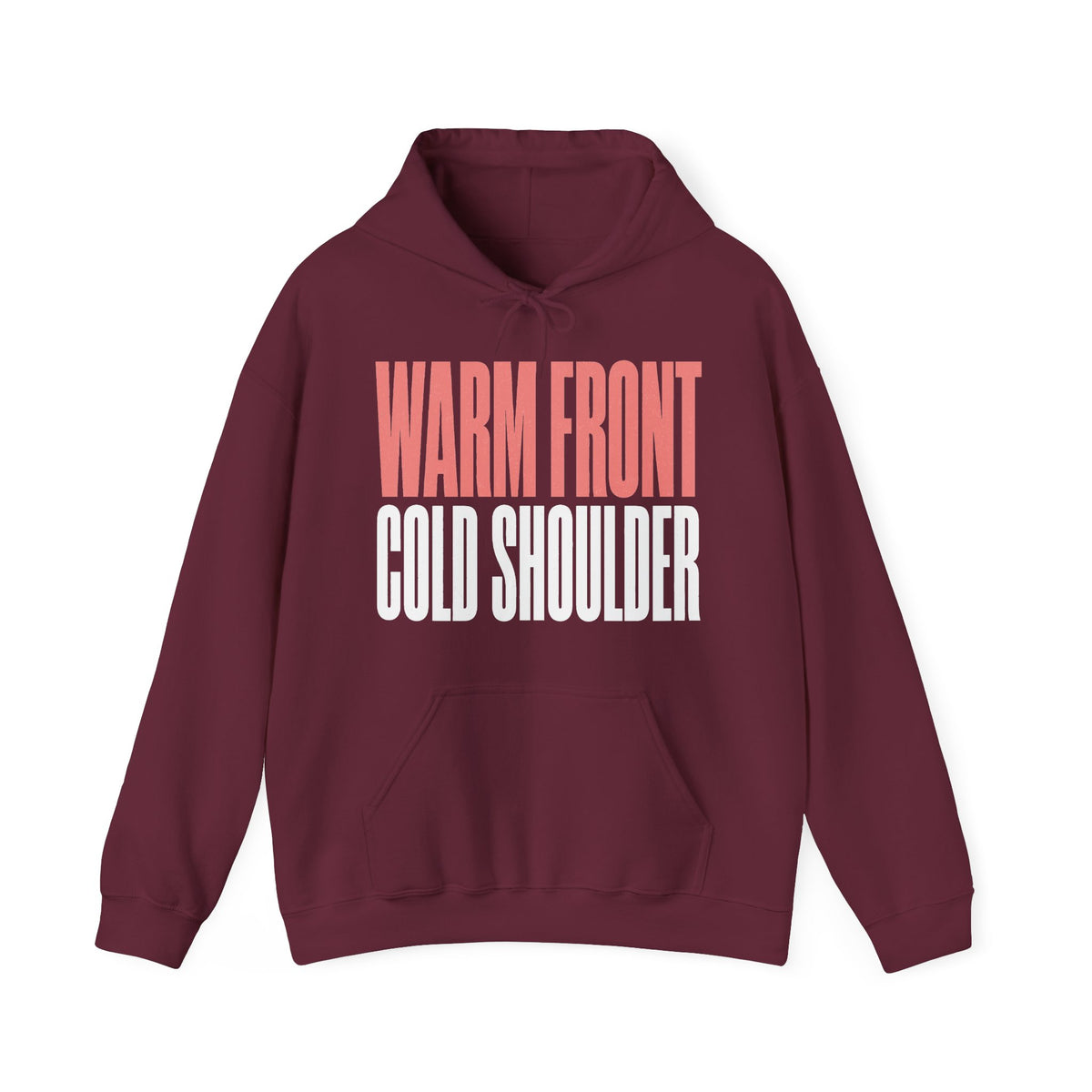 Warm Front Cold Shoulder Hoodie