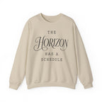 The Horizon Has a Schedule Crewneck