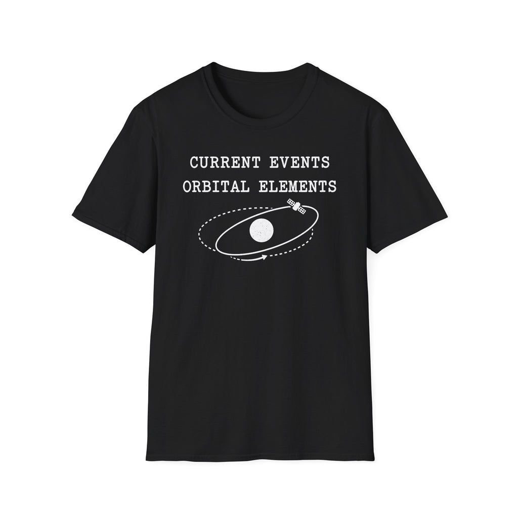 Current Events Orbital Elements T-Shirt