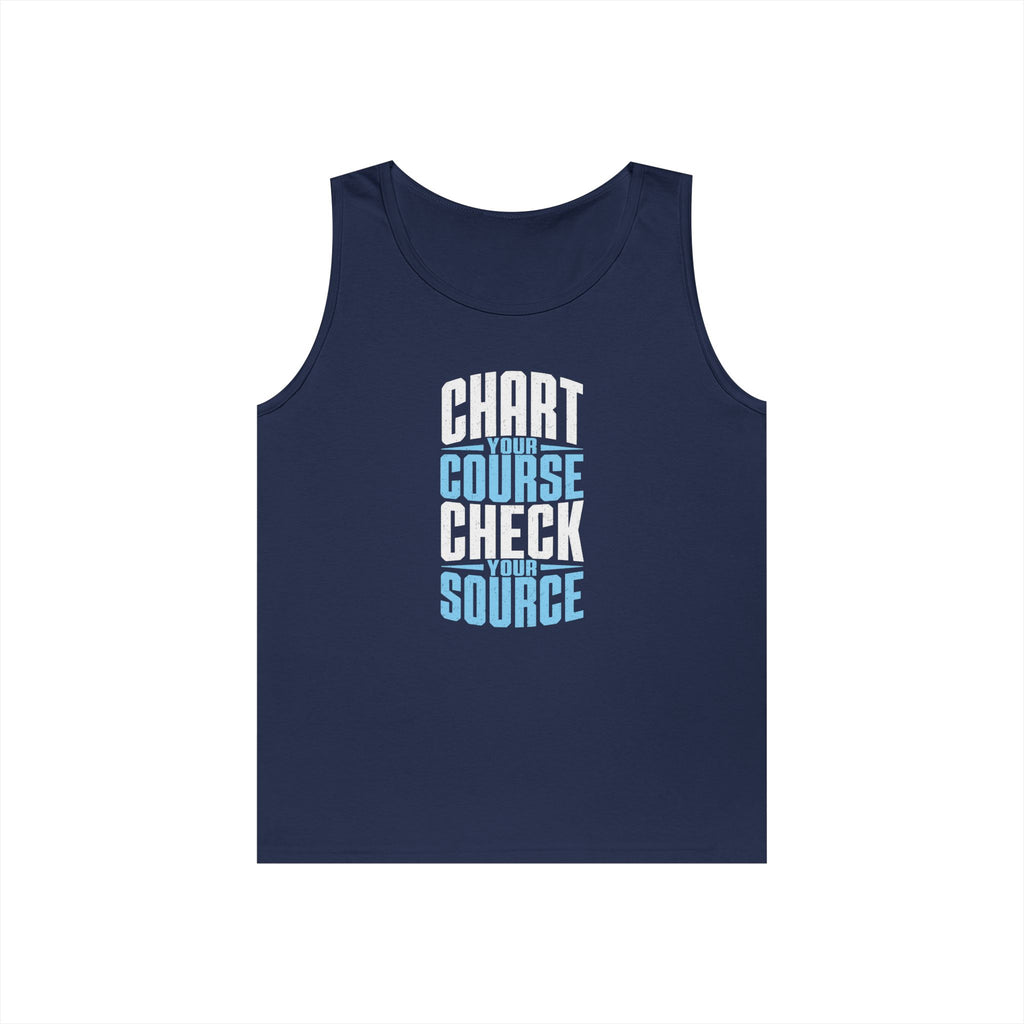 Chart Your Course Check Your Source Tank Top