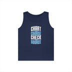 Chart Your Course Check Your Source Tank Top