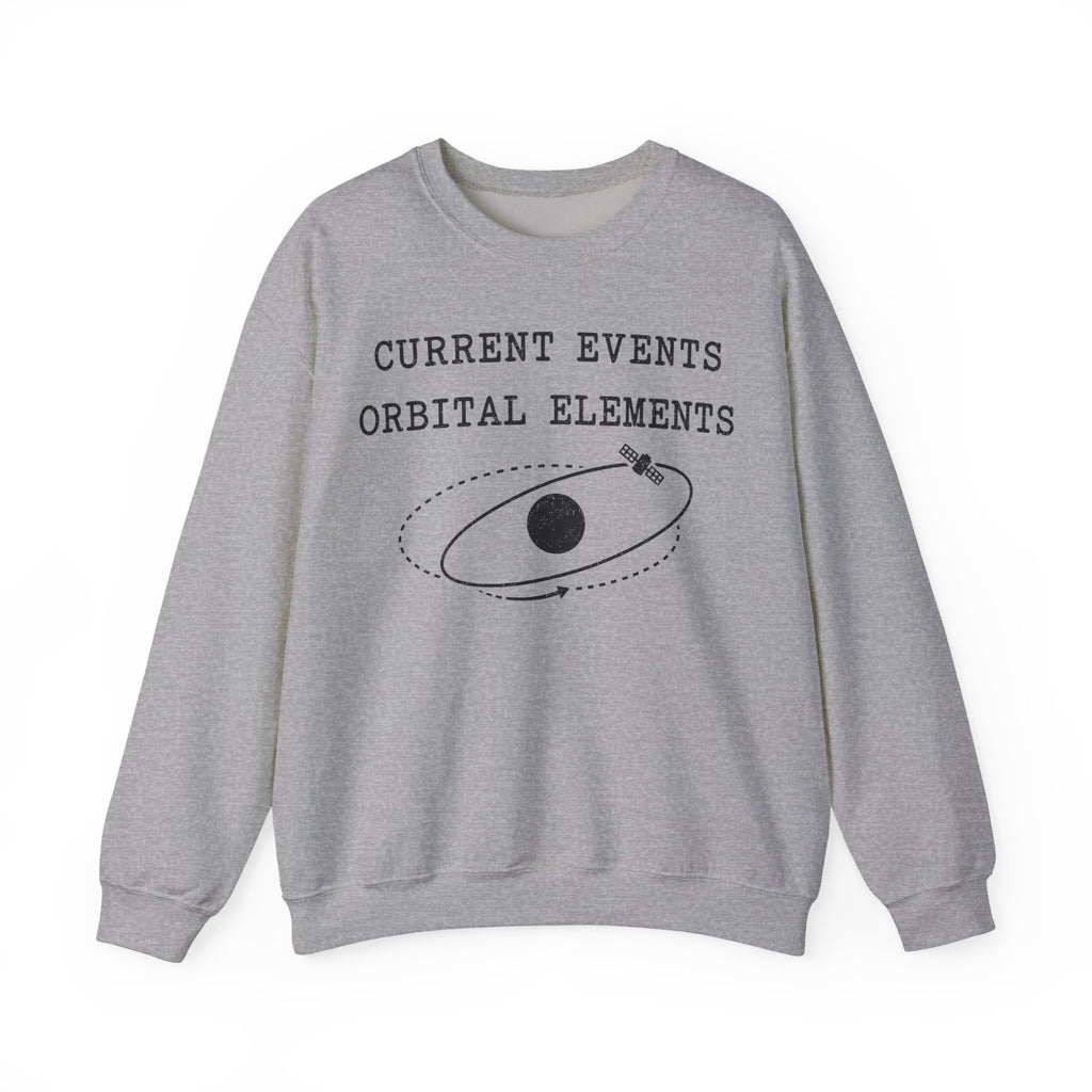Current Events Orbital Elements Crewneck