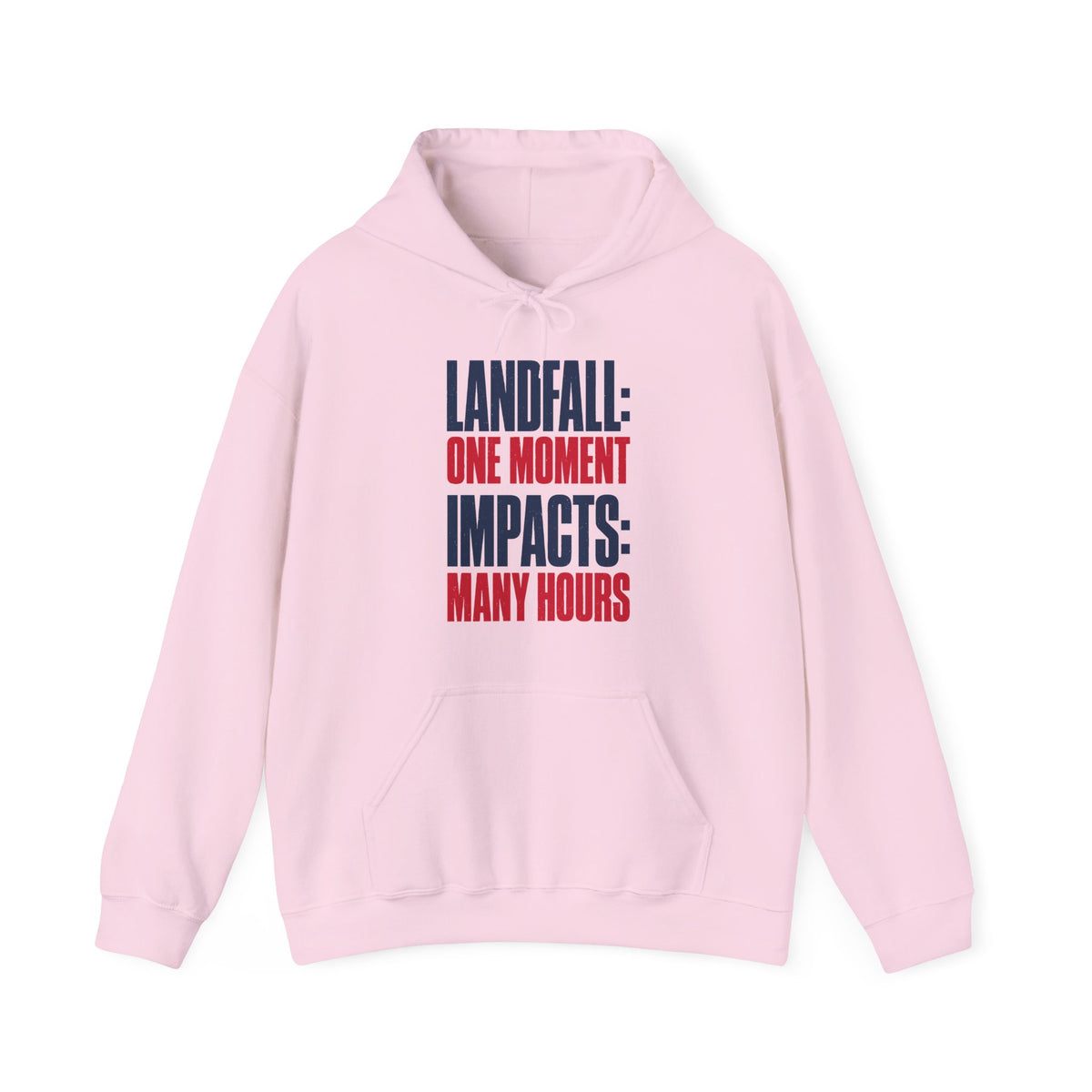 Landfall: One Moment Impacts: Many Hours Hoodie