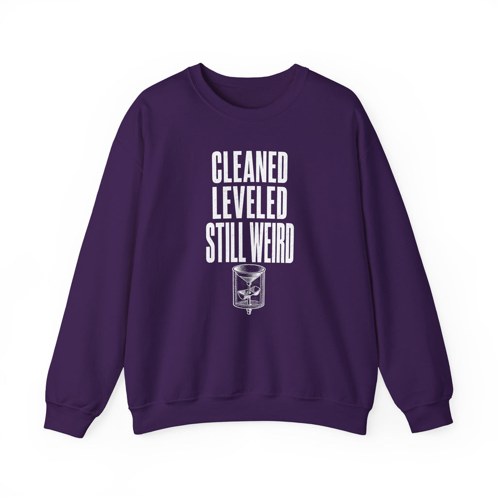 Cleaned Leveled Still Weird Crewneck