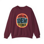 All in Dew Time Crewneck