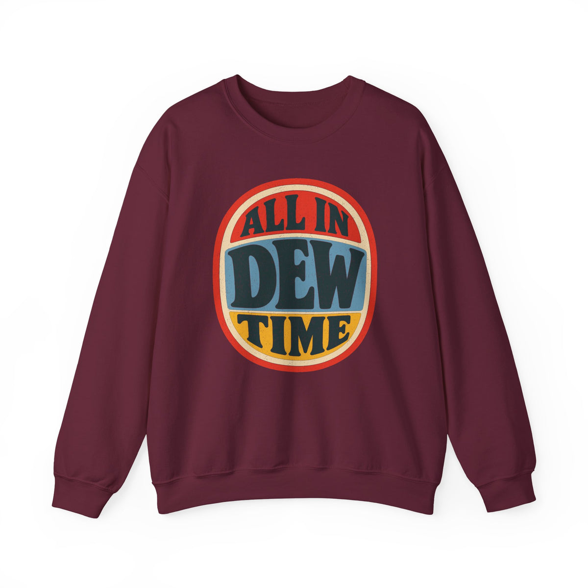 All in Dew Time Crewneck