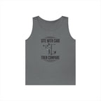 Site with Care Then Compare Tank Top